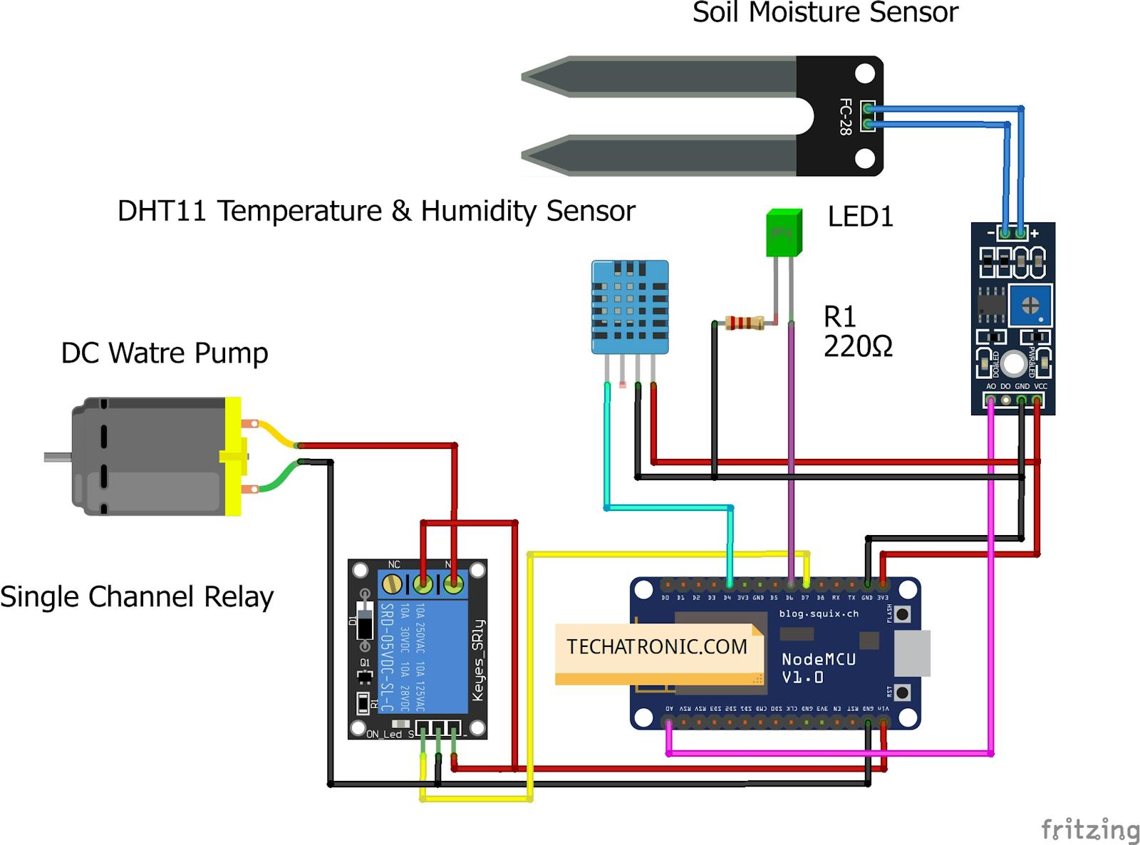 Monitor Soil Moisture With An ESP8266 And A Hygrometer - Make