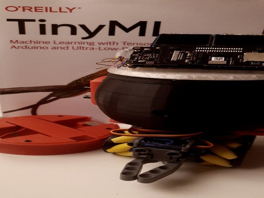 With eyes on the edge: A Desktop Robot Based on TinyML