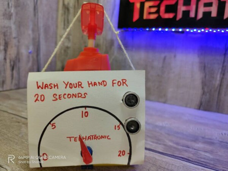 How to make automatic soap dispenser