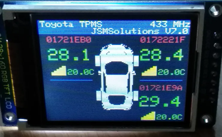 Upgraded TFT Display Version