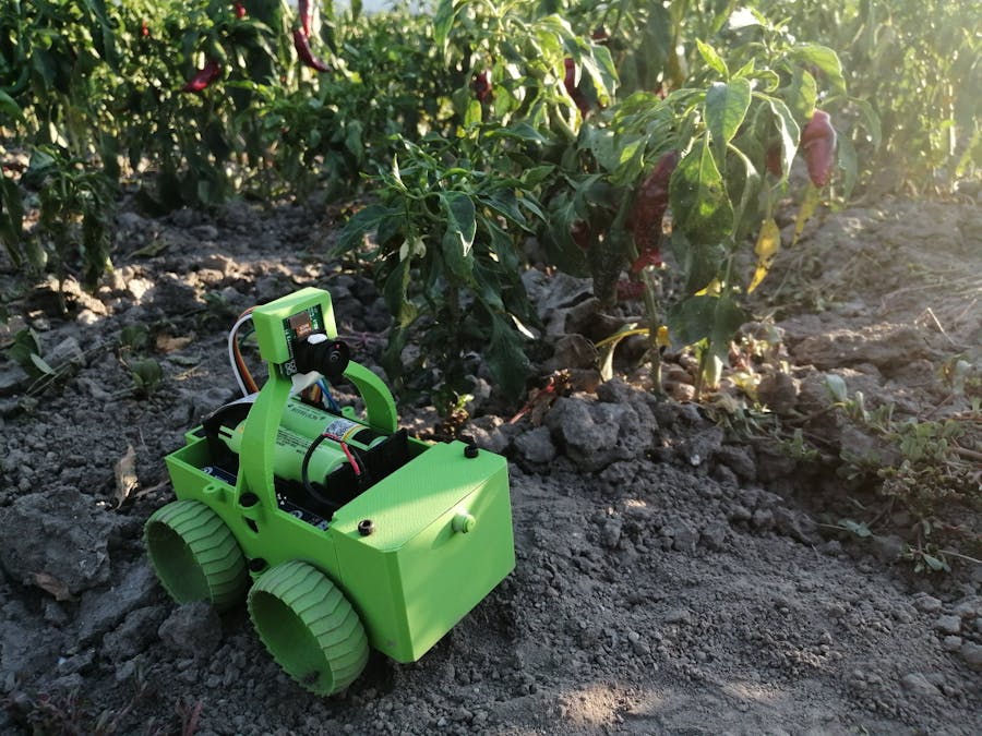 Good Bug - Raspberry PI weeding robot.