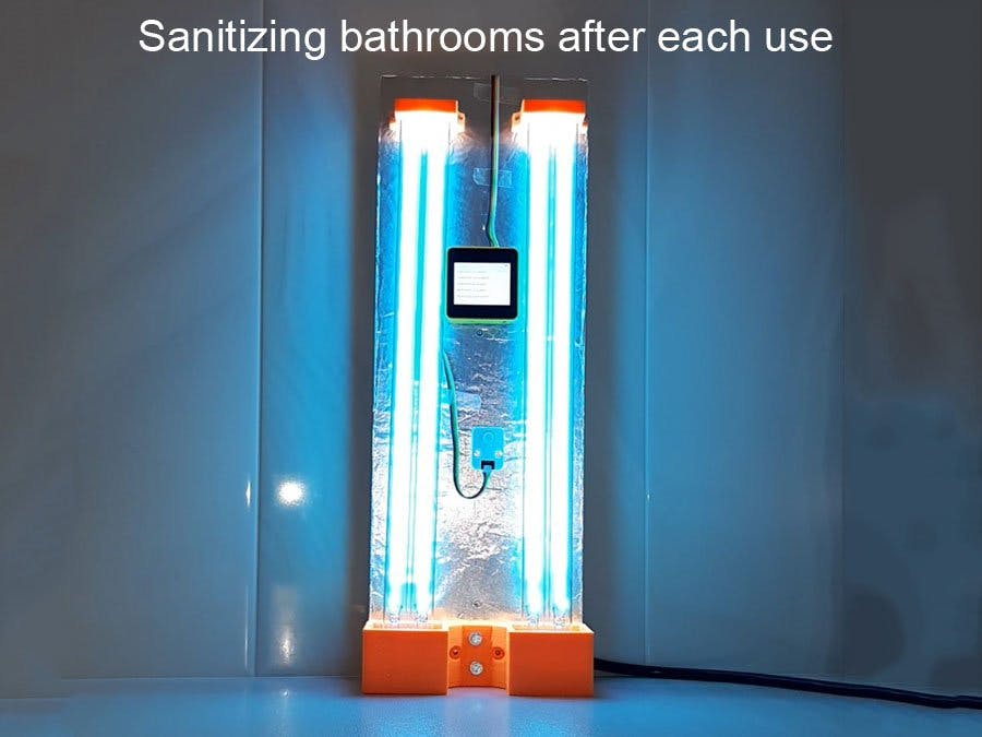 Sanitizing bathrooms after each use
