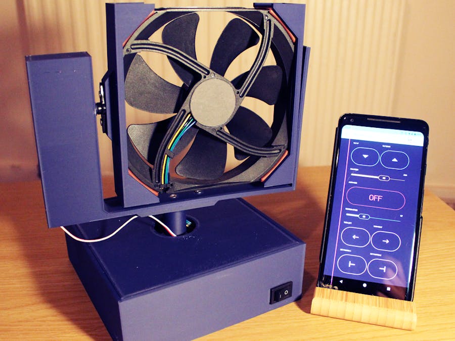 Wireless Fan Fully Controlled Using Your Phone!