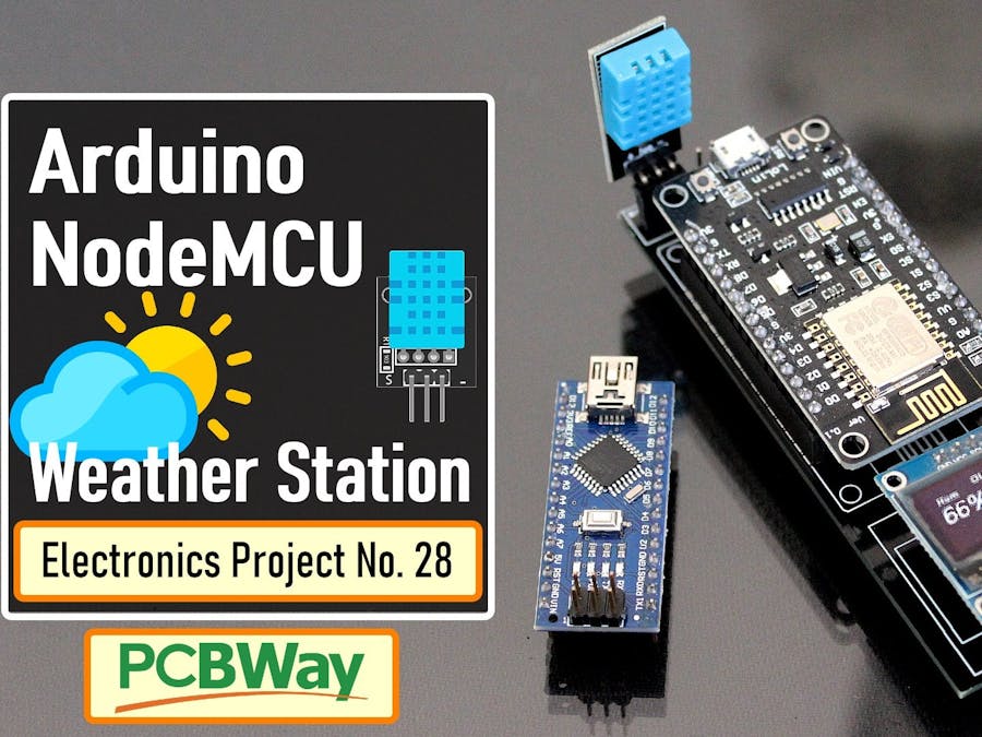 Weather Station Using Arduino and NodeMCU