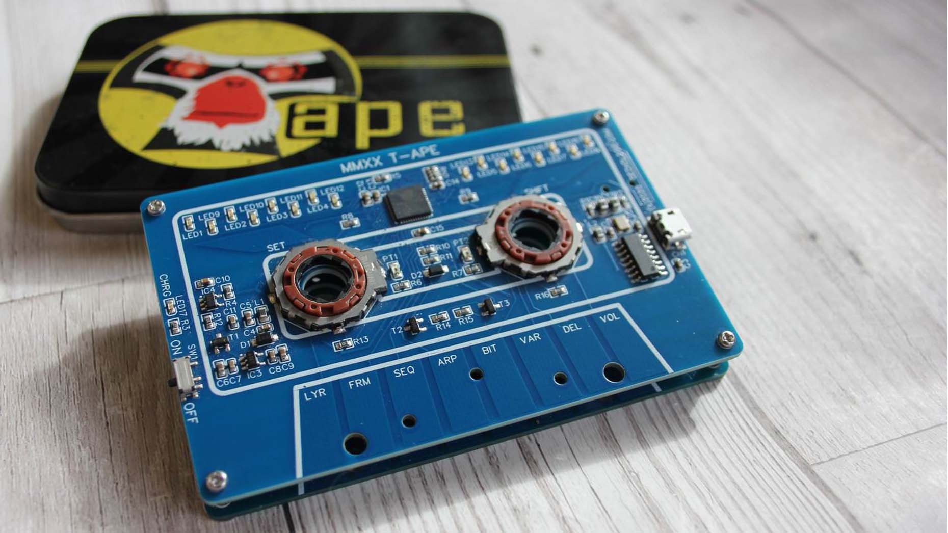 Mix Fractal Bytebeat Vibes with MMXX T-APE - Hackster.io