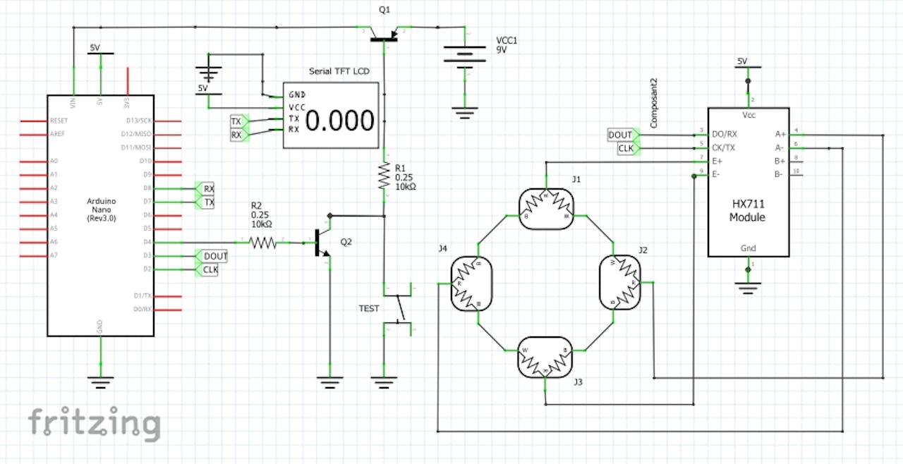 Is it possible to hack kitchen scale? - Sensors - Arduino Forum