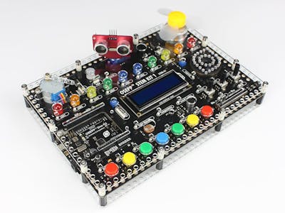 Ultrasonic Activated Alarm using a STEM Development board!