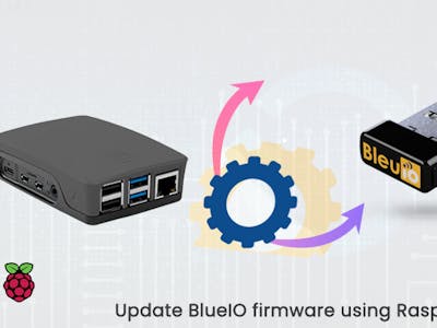 Update BlueIO firmware using RaspberryPi