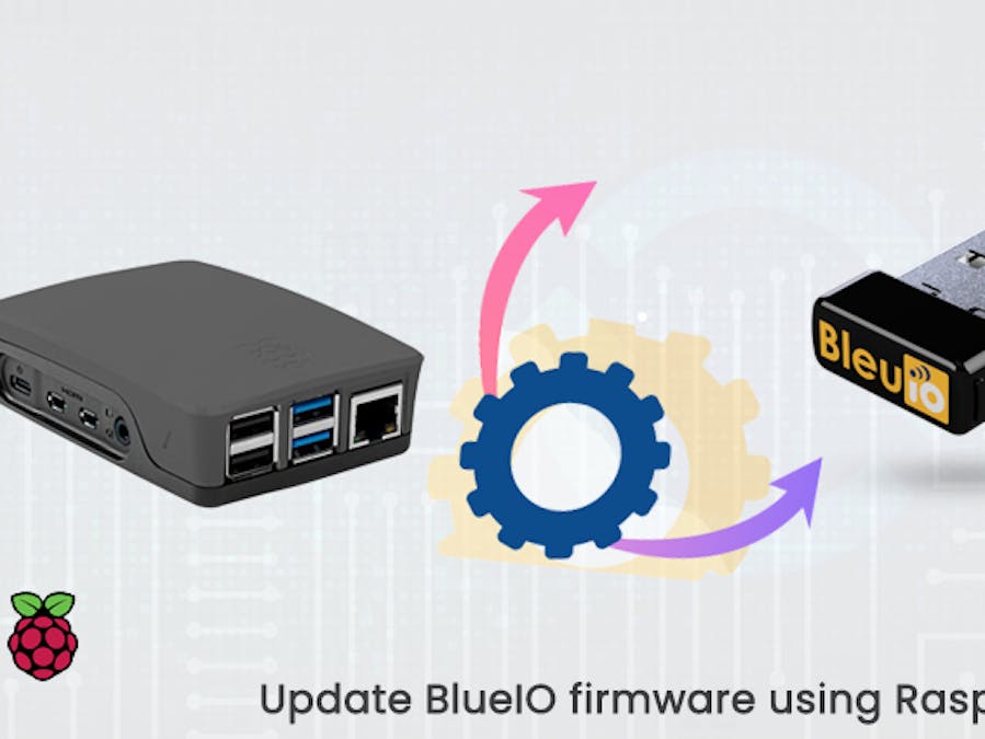 Update BlueIO firmware using RaspberryPi