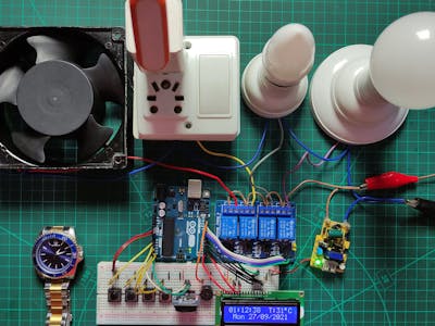 RTC based Automatic Home Appliances Control