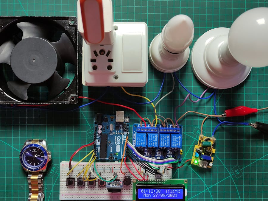 RTC based Automatic Home Appliances Control