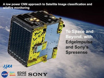 To space and beyond with EdgeImpulse and Sony's Spresense