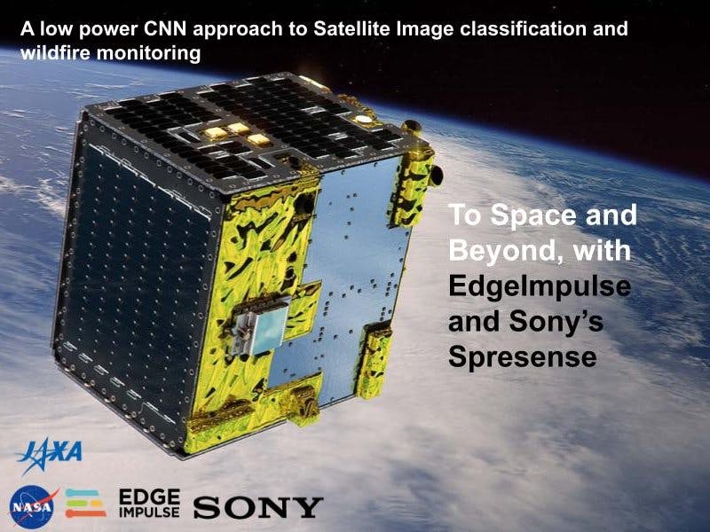 To space and beyond with EdgeImpulse and Sony's Spresense