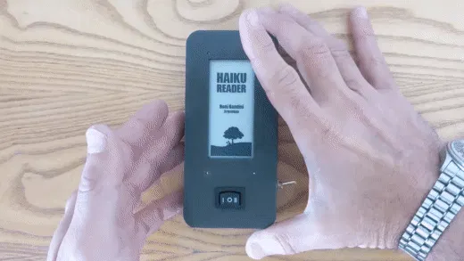Haiku eInk Reader Version 2 - Hackster.io
