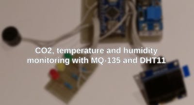 Room-Climate measuring with MQ-135 and DHT11