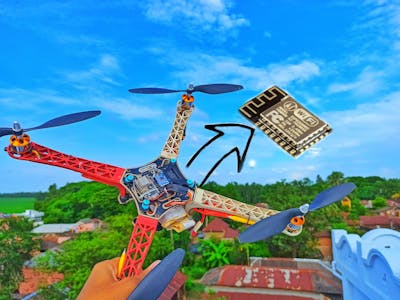 How to Make Drone Flight Controller Using ESP8266