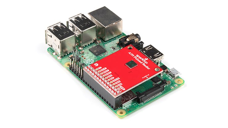 マザーボード Raspberry Pi + Acconeer AB XE121 マザーボード Raspberry Pi + Acconeer AB XE121 Setting Up