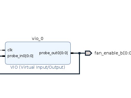 Xilinx KV260 - JTag Fan Toggle using VIO