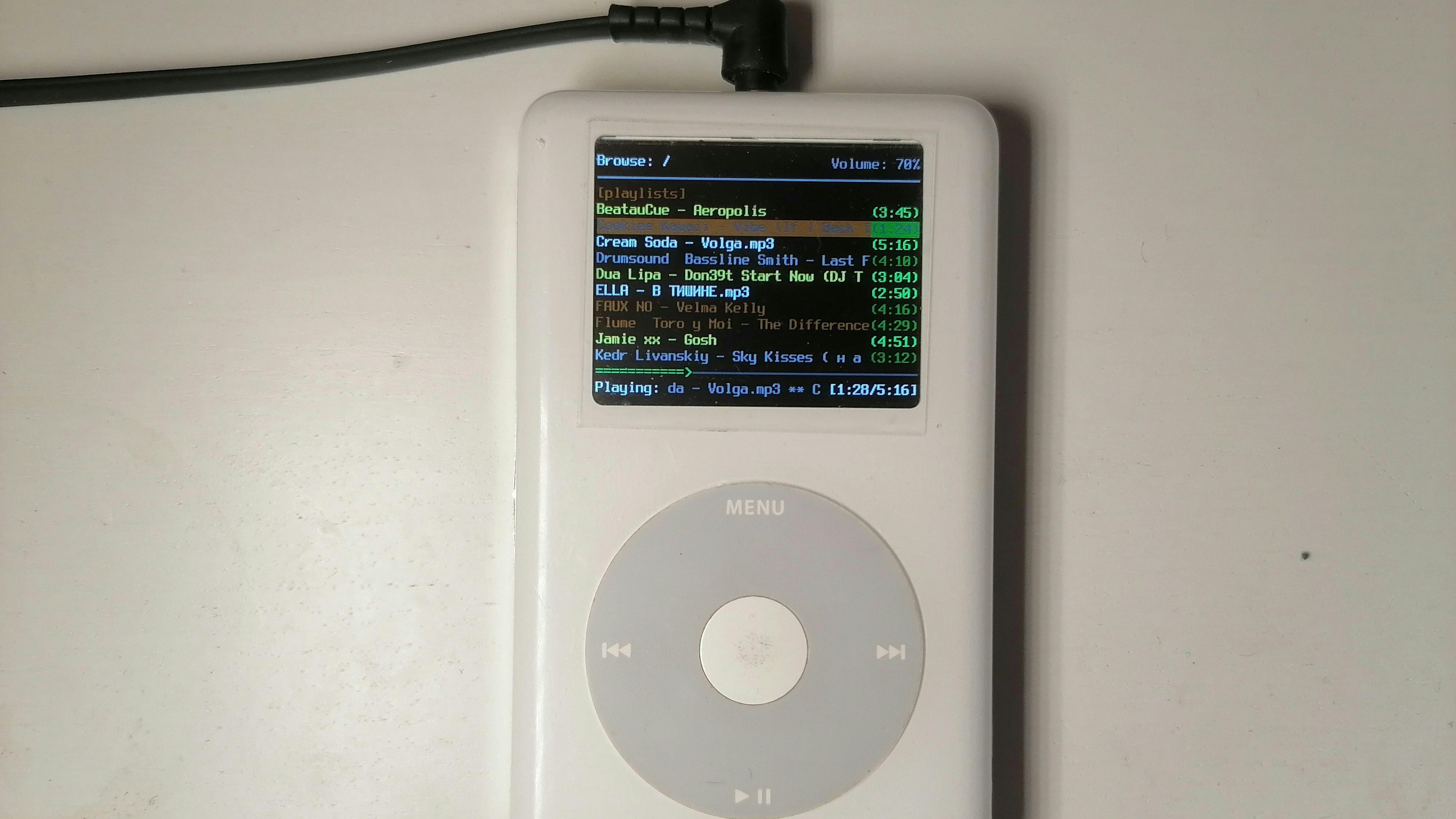 Recreate the Classic iPod with Modern Features by Using a