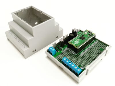 DIN rail mount for Raspberry Pi Pico