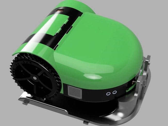 Rep_AL 3D-Printed Robot Lawn Mower