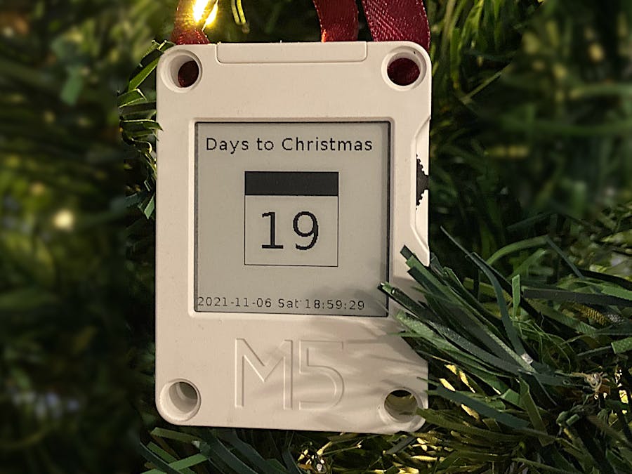 M5Paper Christmas Countdown