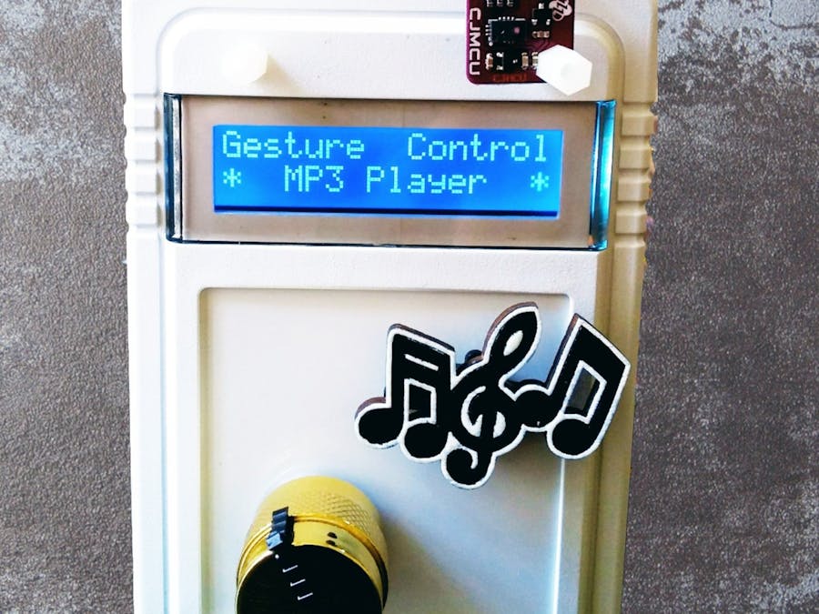 Gesture Controlled MP3Player