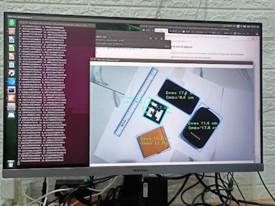 Object Size Measurement on Nvidia Jeston Nano