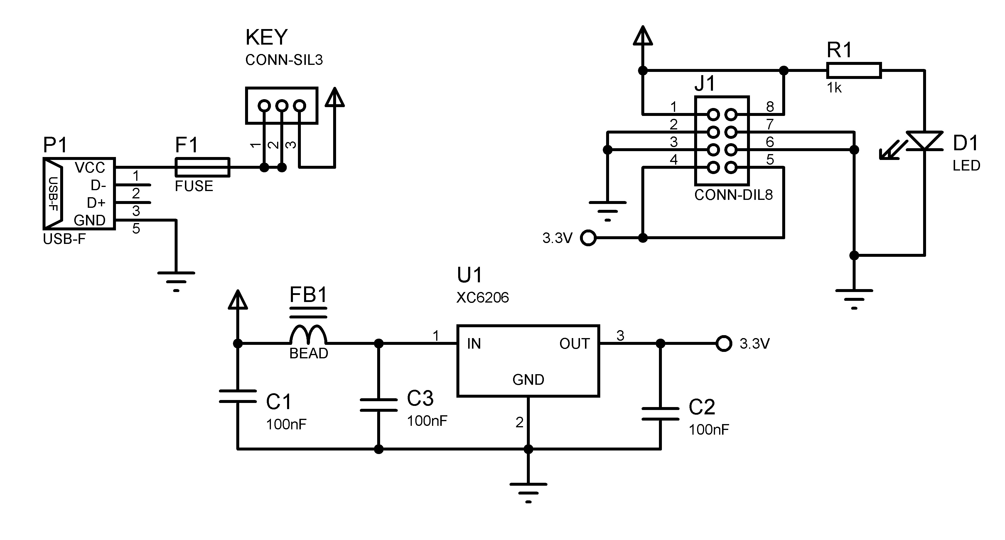 A tiny, breadboardable USB power supply - Hackster.io