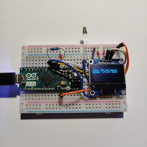 Shutter Speed Tester for Film Cameras - Arduino Project Hub