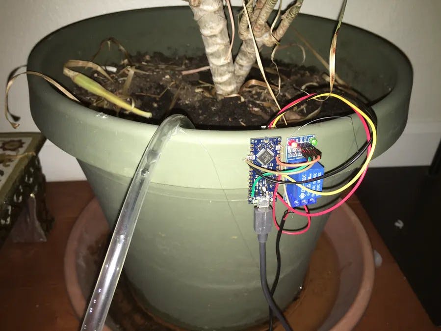 Plant watering system based on IoT (Internet of Things)