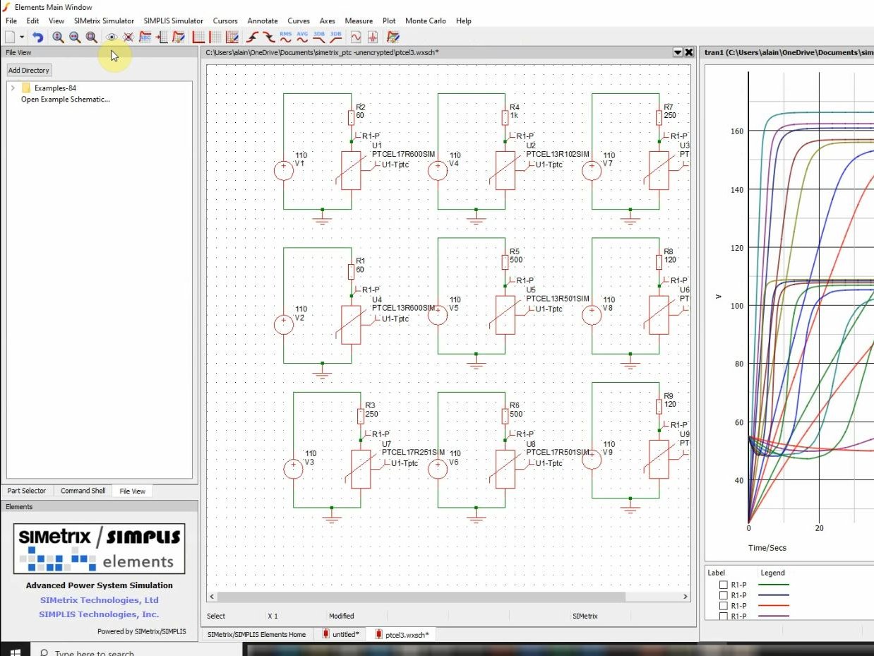 PTCEL Current Limiter (modeled In SIMETRIX Simulator) - Hackster.io