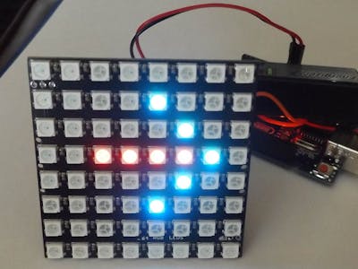 Excel for WS2812 RGB LED Array Animations