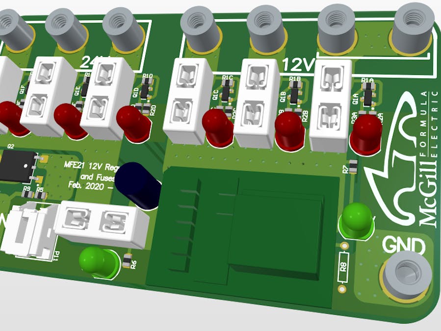 Custom Fuse Board for MFE21