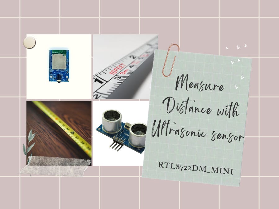 Using Ultrasonic sensor to measure distance