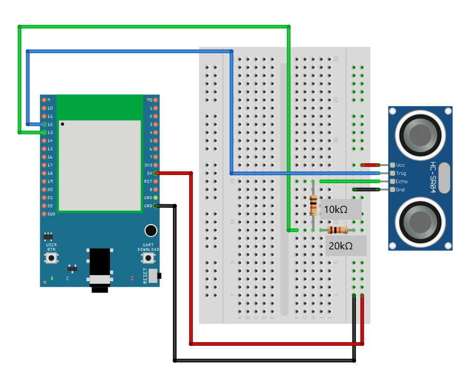 Using Ultrasonic sensor to measure distance - Hackster.io