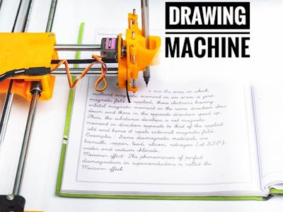 homework writing machine parts Make DIY Homework Writing Machine at Home