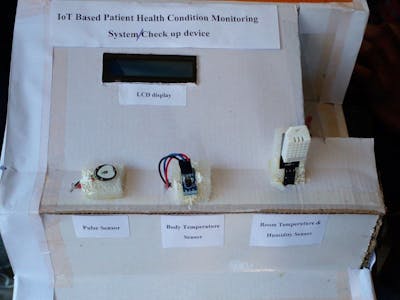 IoT based patient health condition monitoring system