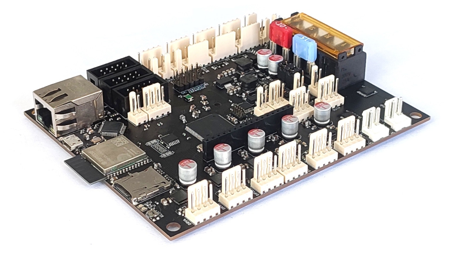 Slibende Forekomme Kalkun Phi Mainboard 5LC Is an Open Source 3D Printer Controller with Built-In  Wi-Fi and Ethernet - Hackster.io