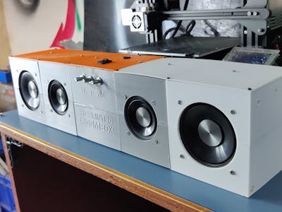 3D Printed BOOMBOX