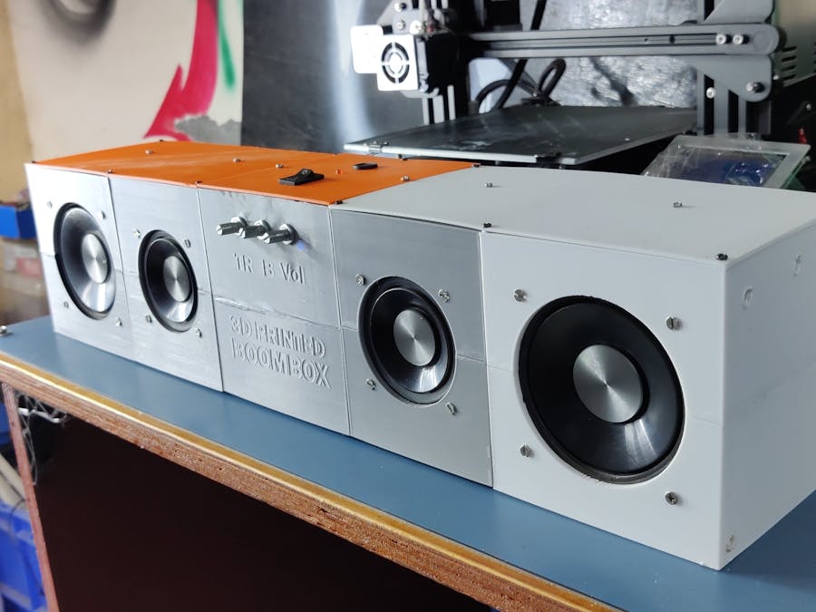 3D Printed BOOMBOX
