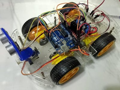 Arduino Bluetooth Car with Lib