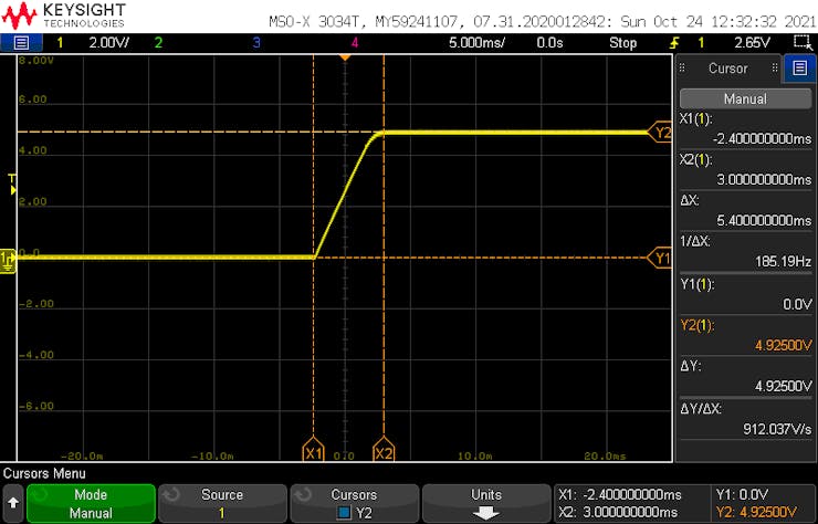 5V rail start up