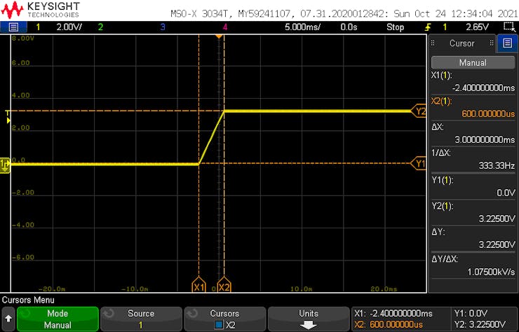 3.3V rail start-up