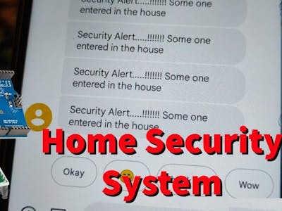 GSM based Home security system