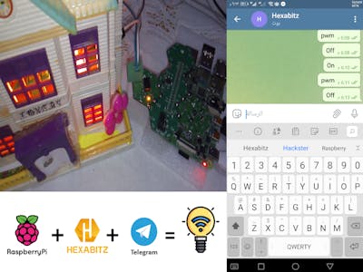 Control Hexabitz Modules Using Raspberry Pi and Telegram Bot