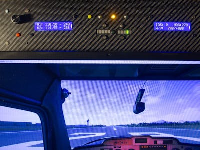LCD Panel with Arduino for Flight Simulator