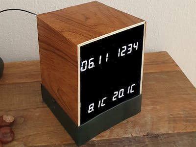 Homematic Display Clock