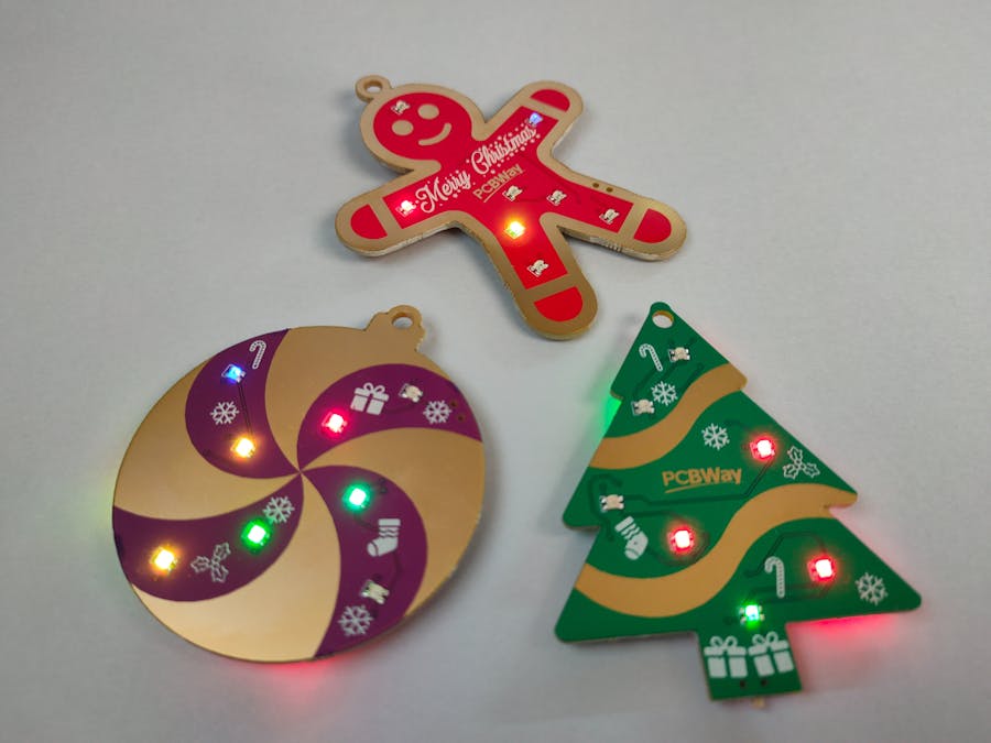 PCB Christmas Ornaments