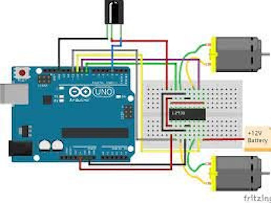 IR controlled Robt car